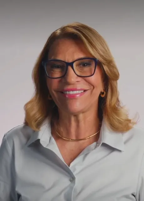Pastora Salete em registro divulgado no dia em que anunciou apoio a Valmir de Francisquinho