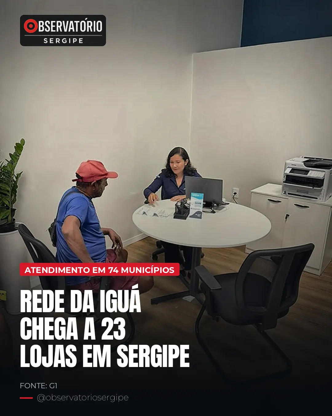 REDE DA IGUÁ CHEGA A 23 LOJAS EM SERGIPE