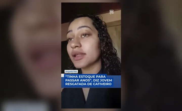 Emiliane Tamara aparece em vídeo após receber alta, com ferimentos visíveis no rosto