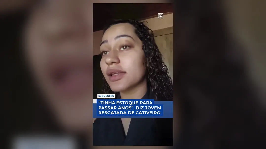 Emiliane Tamara aparece em vídeo após receber alta, com ferimentos visíveis no rosto