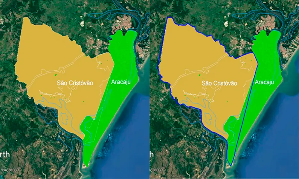 Justiça homologa acordo sobre limites entre Aracaju e São Cristóvão