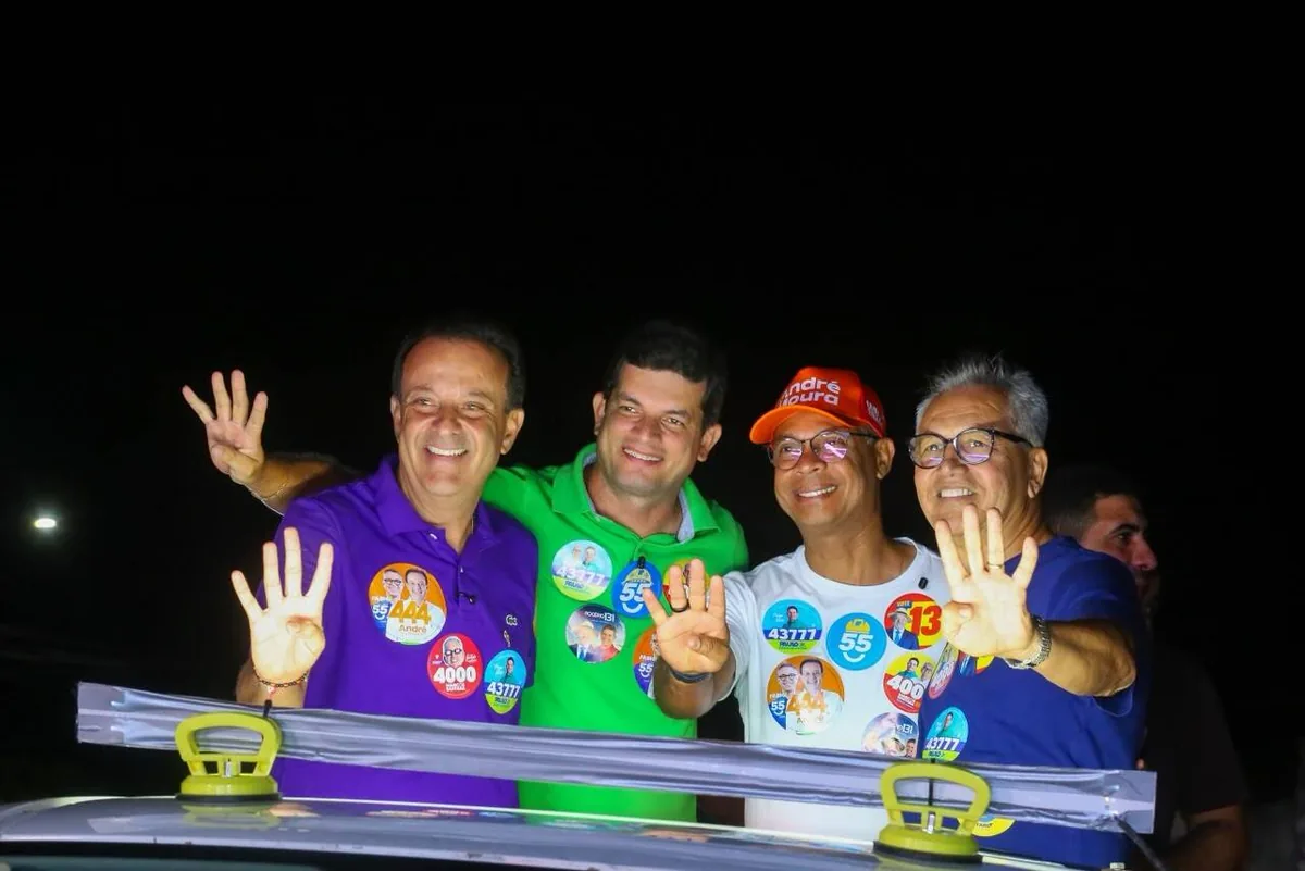 André Moura participa de minicarreata da Cidade-Mãe e reforça compromisso com os sancristovenses