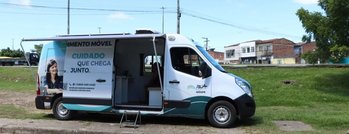 Atendimento Móvel da Iguá Sergipe percorrerá oito localidades em setembro