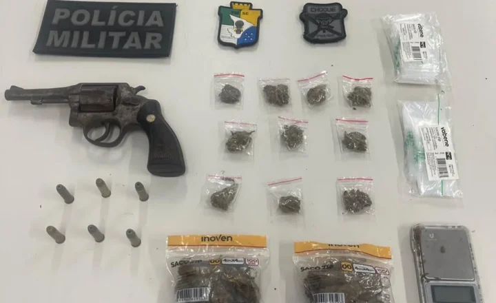 BPChoque divulga prisões e apreensões de drogas, arma e munições em ações na capital