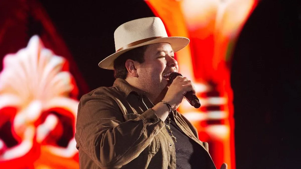 O cantor Rey Vaqueiro