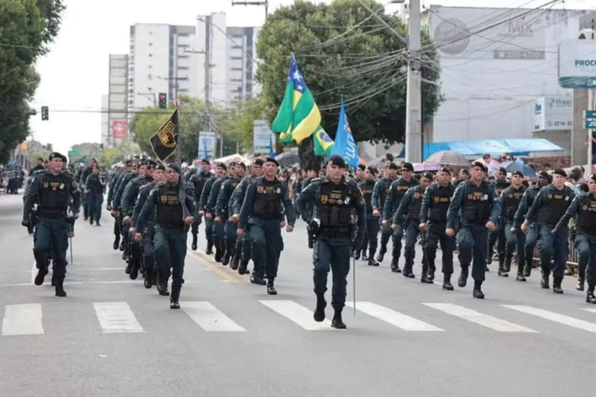 Desfile de 7 de Setembro reúne 48 instituições e forças de segurança em Aracaju