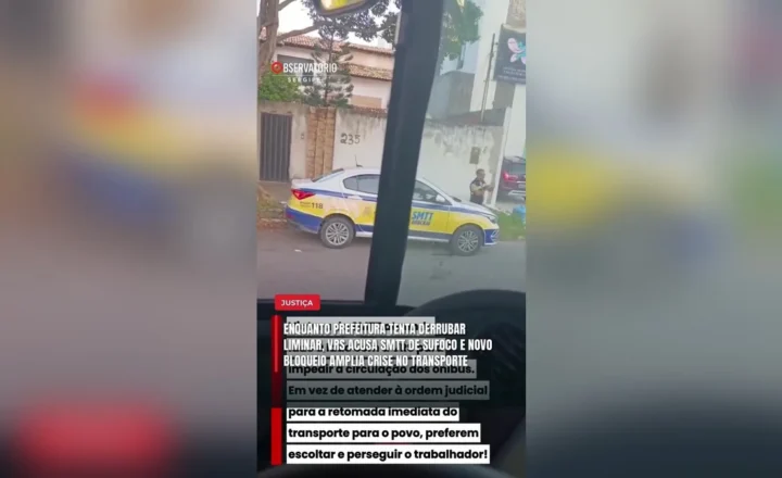 Enquanto Prefeitura tenta derrubar liminar, VRS acusa SMTT de sufoco e novo bloqueio amplia crise no transporte