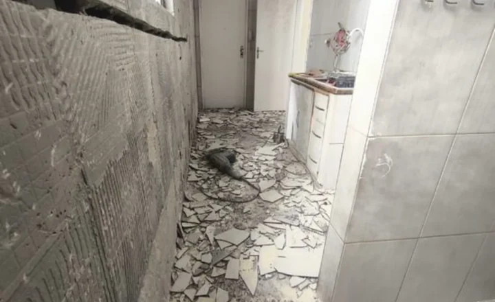 Explosão causada após vazamento de gás em apartamento deixa três feridos