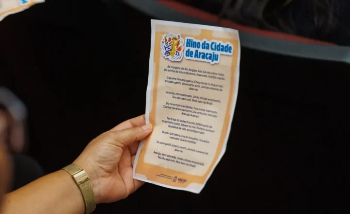 Hino preenche lacuna histórica e passa a compor grade de símbolos cívicos oficiais de Aracaju