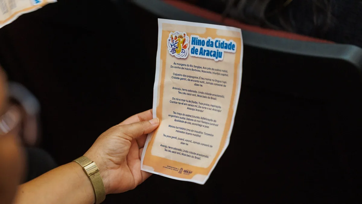 Hino preenche lacuna histórica e passa a compor grade de símbolos cívicos oficiais de Aracaju
