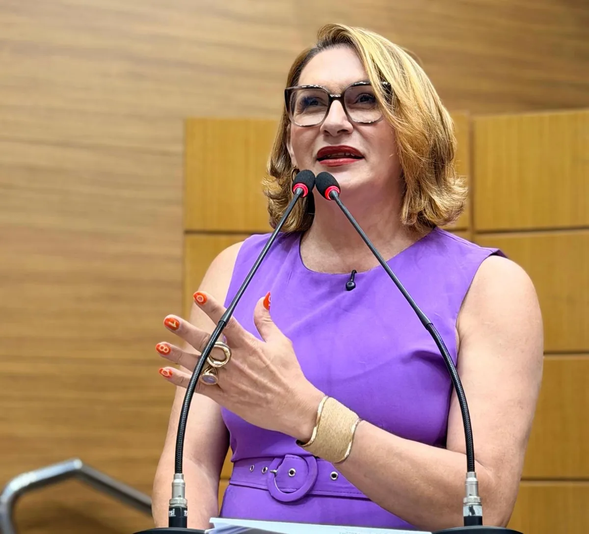Linda Brasil manifesta apoio à luta dos professores pela garantia de direitos e pelo fortalecimento da educação pública de qualidade