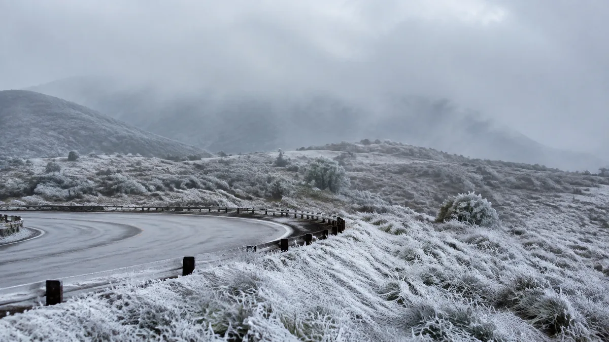 Neve cai no Rio Grande do Sul em pleno mês de setembro