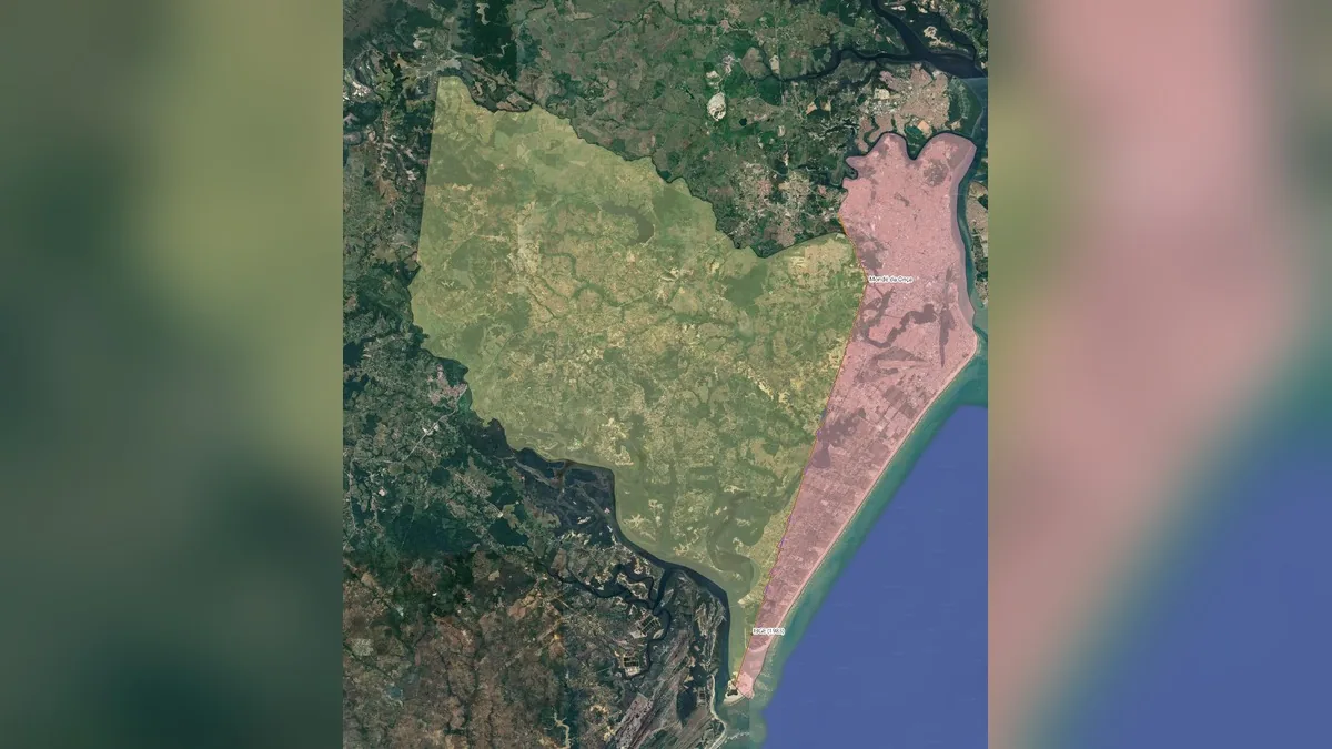 Novo mapa redesenha divisa entre Aracaju e São Cristóvão e leva quase 9 mil moradores para território são-cristovense