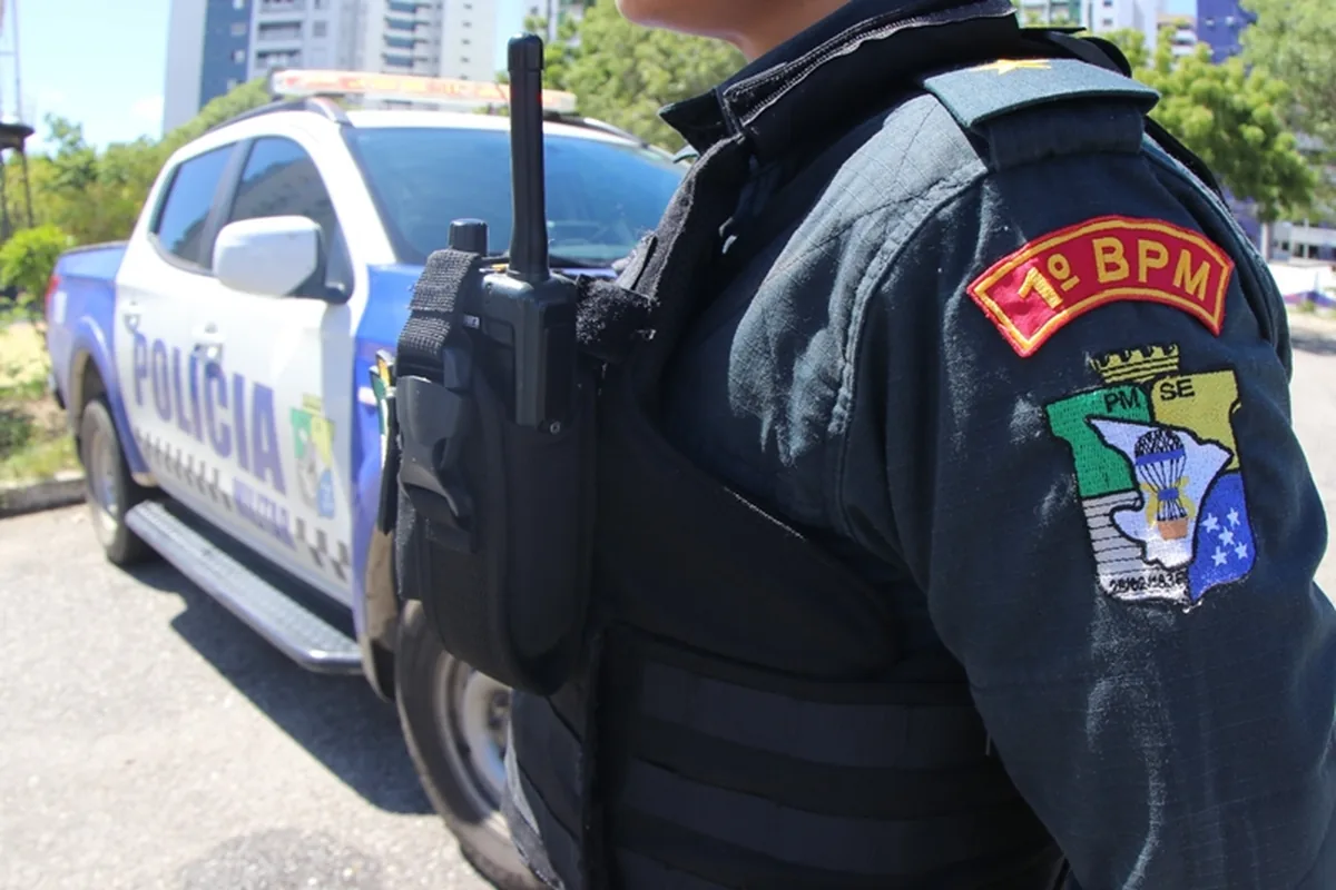 PM cumpre mandado de prisão durante abordagem em Lagarto
