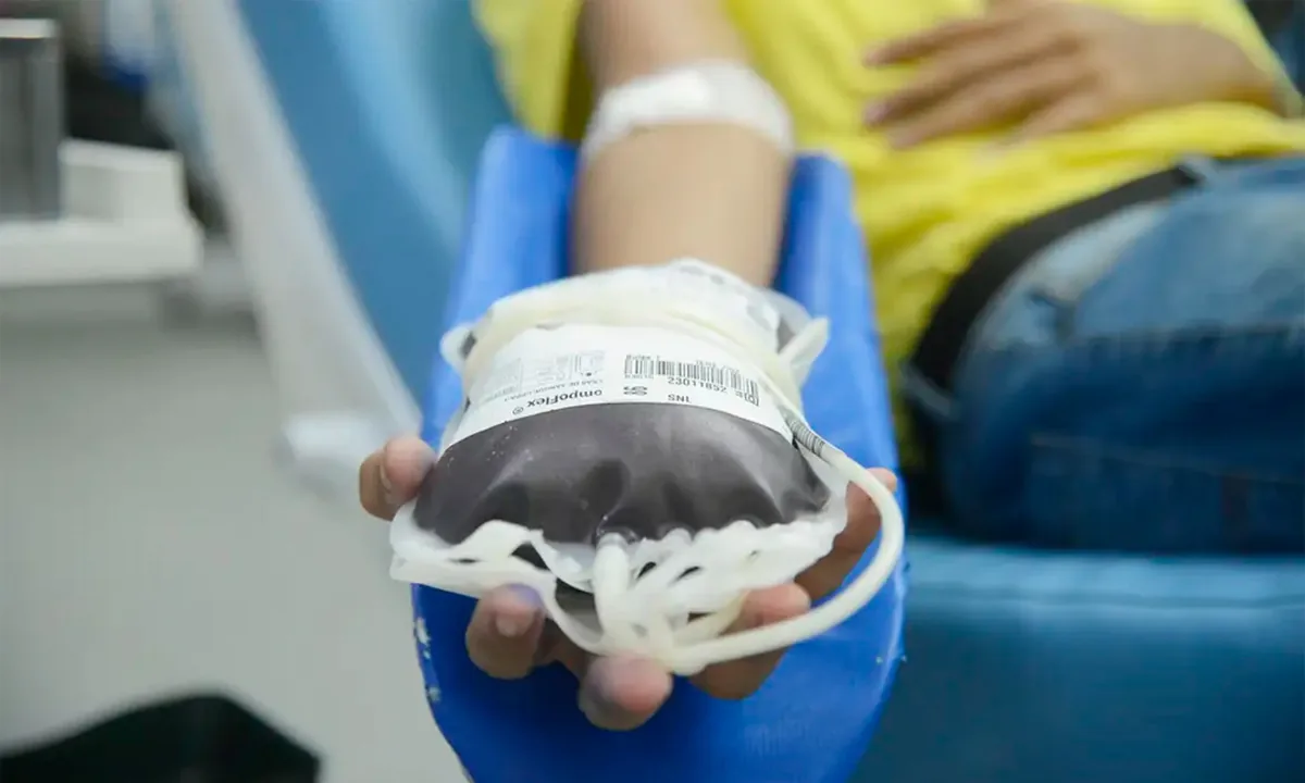 Portaria libera doação de sangue de pessoas com mais de 70 anos