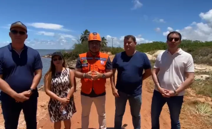 Estado acompanha situação, reforça alerta e adota medidas emergenciais na Ponta do Saco, em Estância