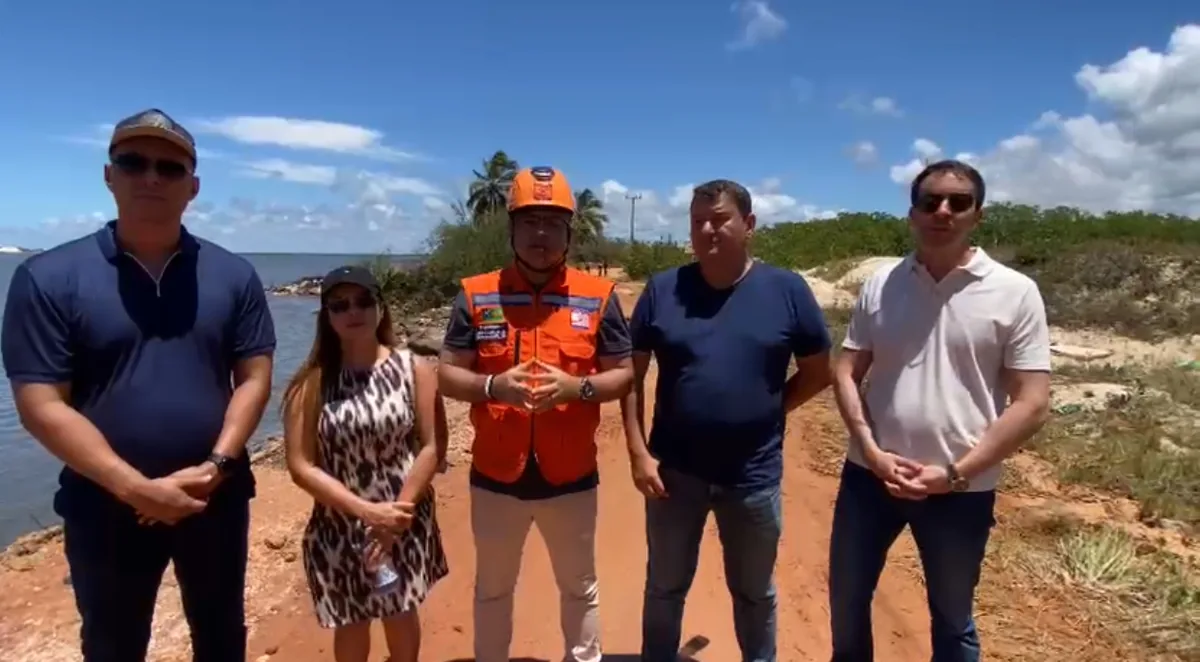 Estado acompanha situação, reforça alerta e adota medidas emergenciais na Ponta do Saco, em Estância
