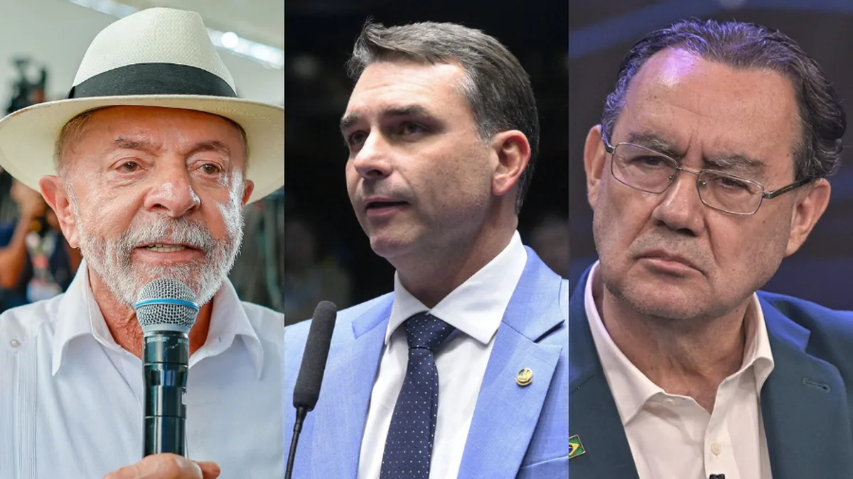 Quaest aponta empate entre Lula e Flávio Bolsonaro no 2º turno