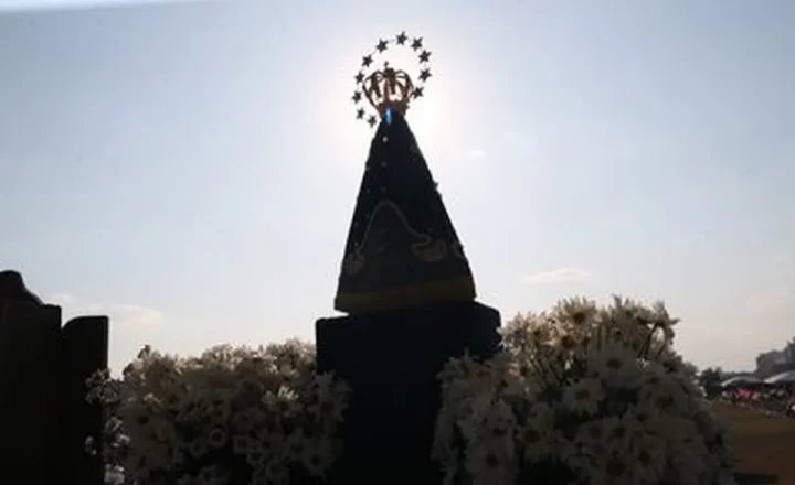 Missa em ação de graças a nossa Senhora Aparecida na esplanada dos ministérios.