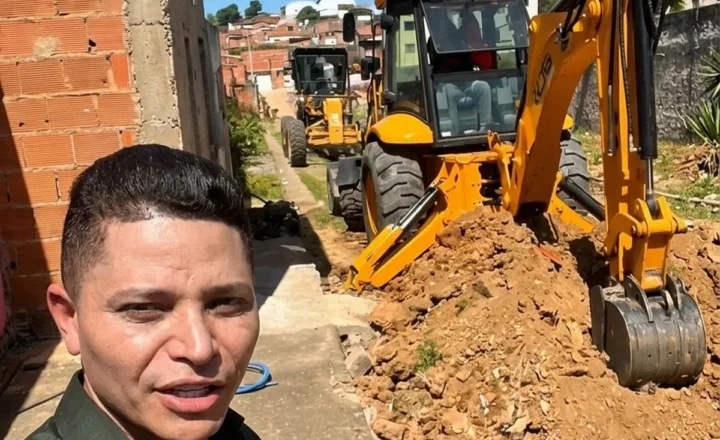 Vereador Soneca garante avanço de obras históricas de infraestrutura no Olaria