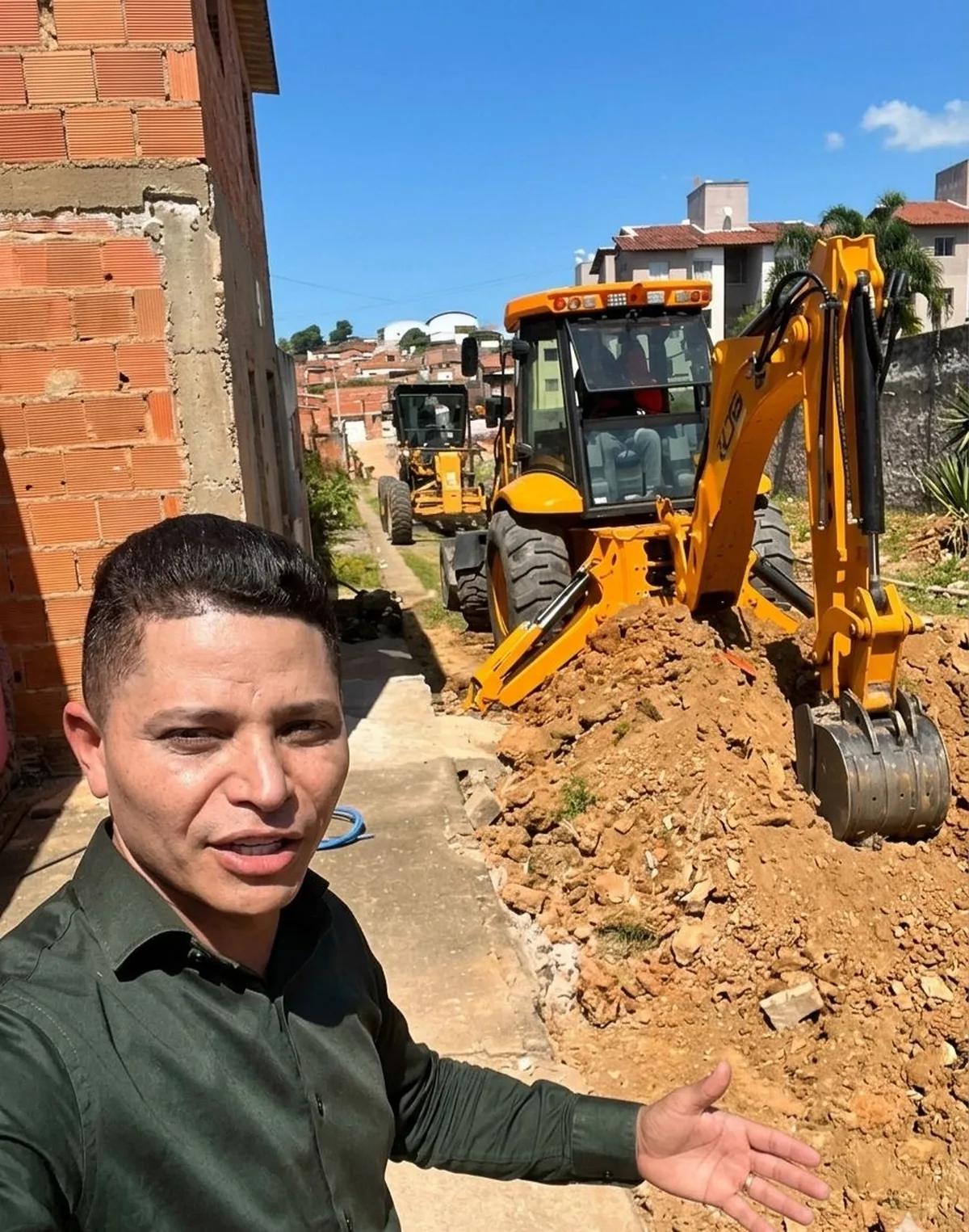 Vereador Soneca garante avanço de obras históricas de infraestrutura no Olaria
