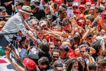 Brasília - 09/10/2026 - O Presidente da República, Luiz Inácio Lula da Silva, durante ato de campanha na Ceilândia, durante o evento