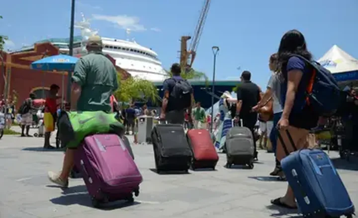 Rio de Janeiro - A temporada de cruzeiros começa no Rio e transatlânticos atracam no Pier Mauá, na zona portuária da cidade (Tomaz Silva/Agência Brasil)