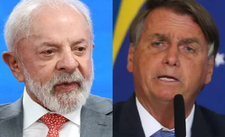 O presidente da República, Luiz Inácio Lula da Silva; e o ex-presidente Jair Bolsonaro