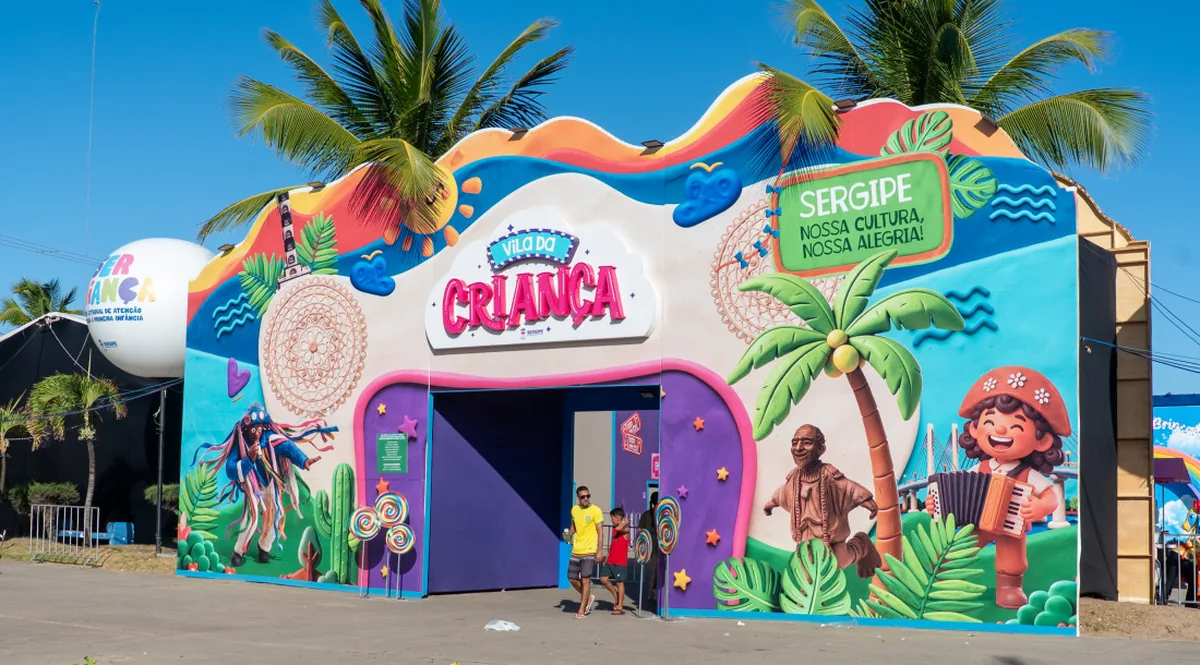 Em Aracaju, Vila da Criança segue com programação variada e gratuita neste fim de semana