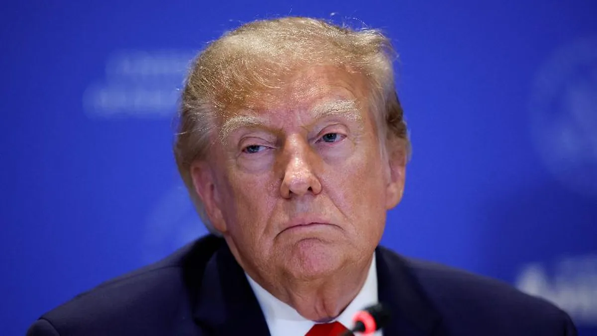 Donald Trump participa de reunião do Conselho de Cooperação do Golfo na ONU, em Nova York, em 22 de setembro