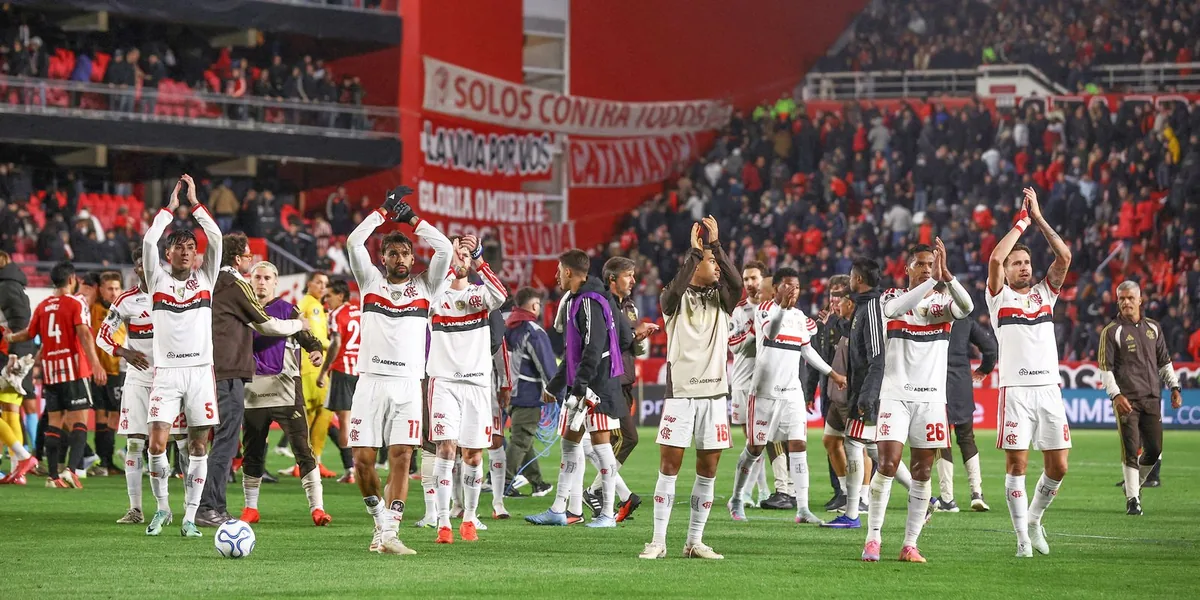 Sem chutar a gol na Argentina, Flamengo sobrevive na Libertadores - Agência Brasil