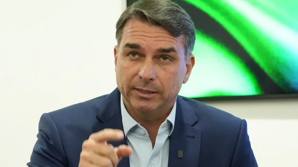 O senador e candidato à Presidência Flávio Bolsonaro (PL-RJ) | Divulgação/Charles Vieira