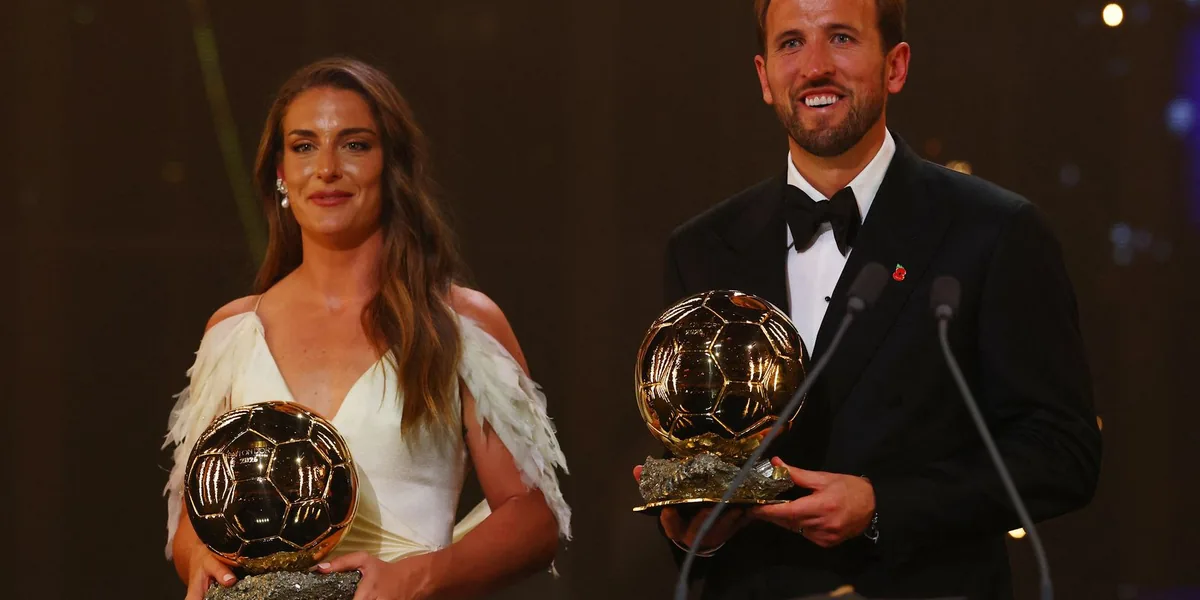 Harry Kane e Alexia Putellas vencem prêmio Bola de Ouro de 2026 - Agência Brasil