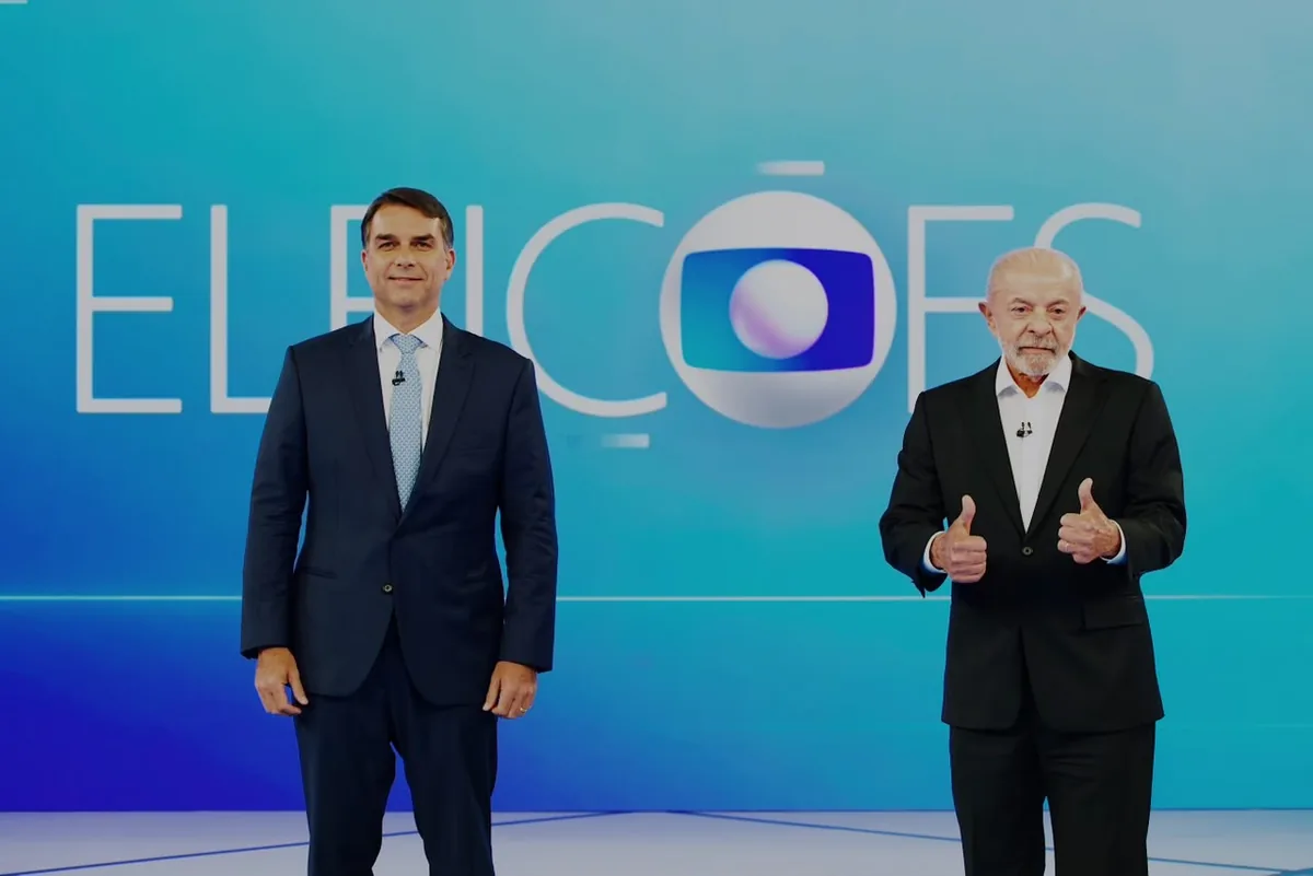 Flávio Bolsonaro e Lula participam do debate da Globo - G1