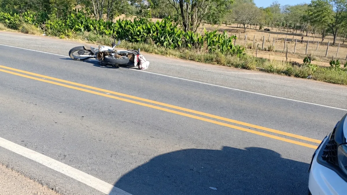 Motociclista morre após colisão com carro na BR-235, em Frei Paulo