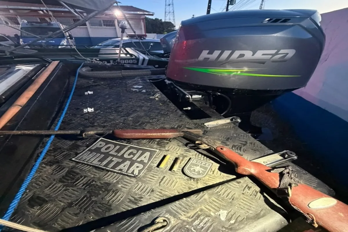PMSE apreende arma de fogo durante Operação Protetor das Fronteiras em Neópolis