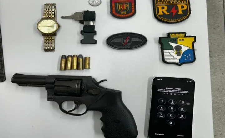 PMSE prende homem após ocorrência de disparos em Nossa Senhora do Socorro