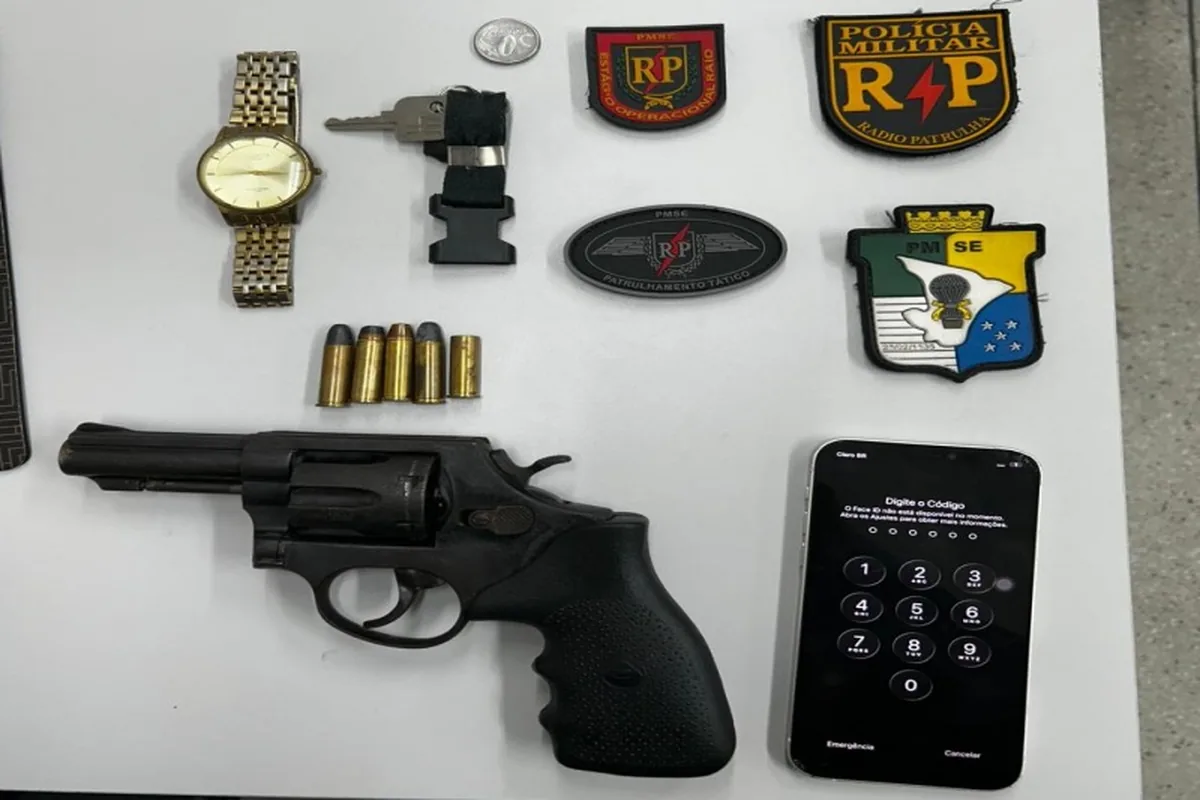 PMSE prende homem após ocorrência de disparos em Nossa Senhora do Socorro