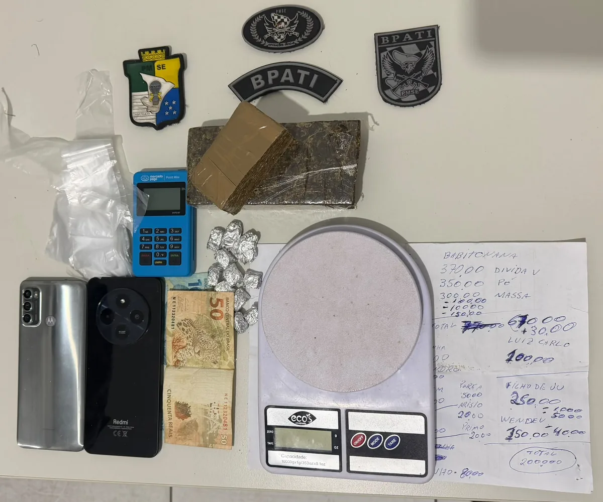 PMSE prende homem por tráfico de drogas em Capela