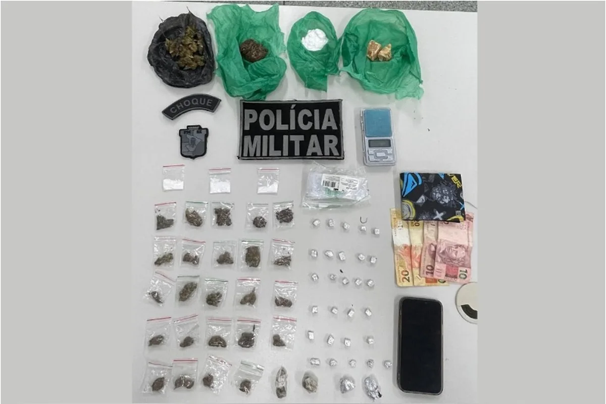 PMSE prende suspeito por tráfico de drogas na zona norte de Aracaju