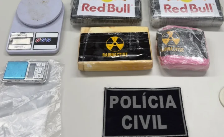 Polícia Civil prende foragido da Justiça e apreende 3,7 kg de cocaína em Estância