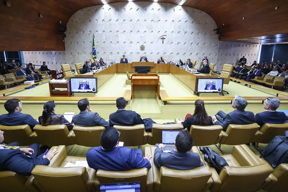 Sessão plenária do STF
