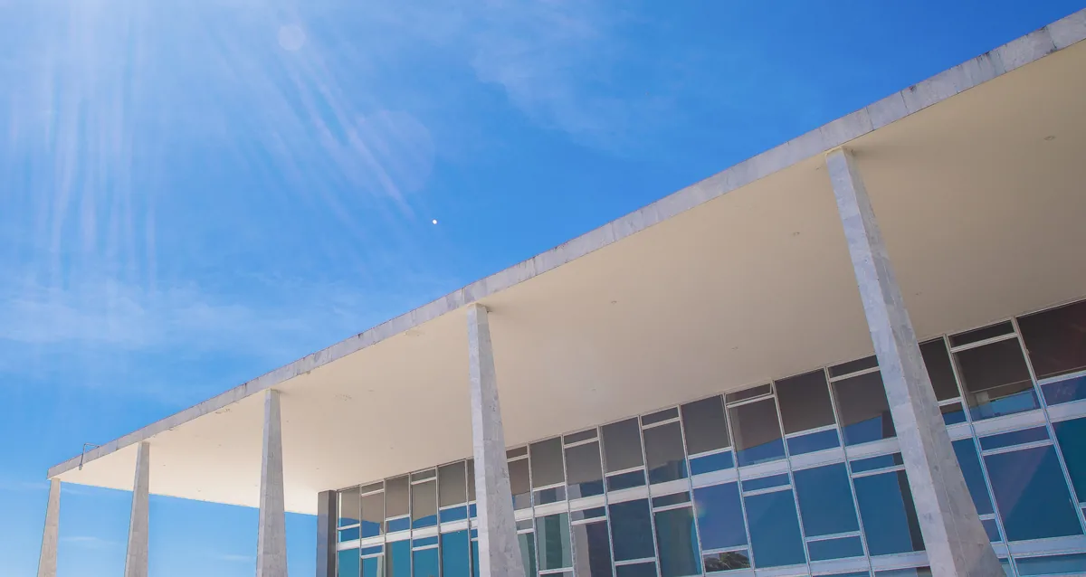 Fachada do edifício-sede do STF