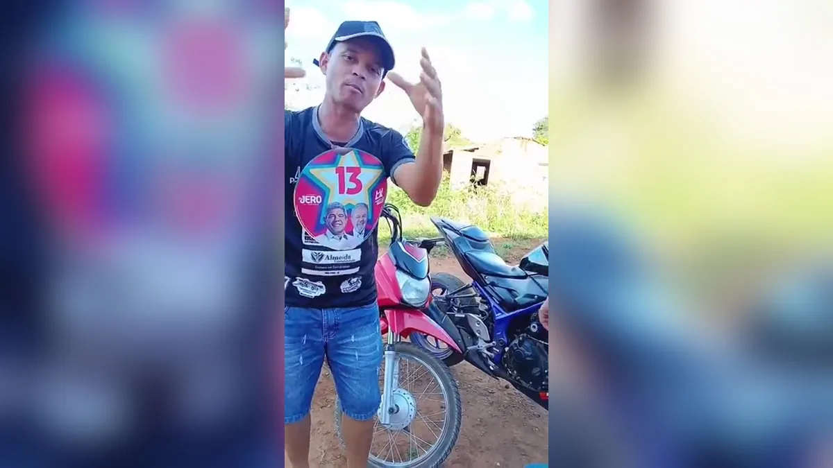 Vídeo de suposta aposta política envolvendo motocicleta repercute nas redes